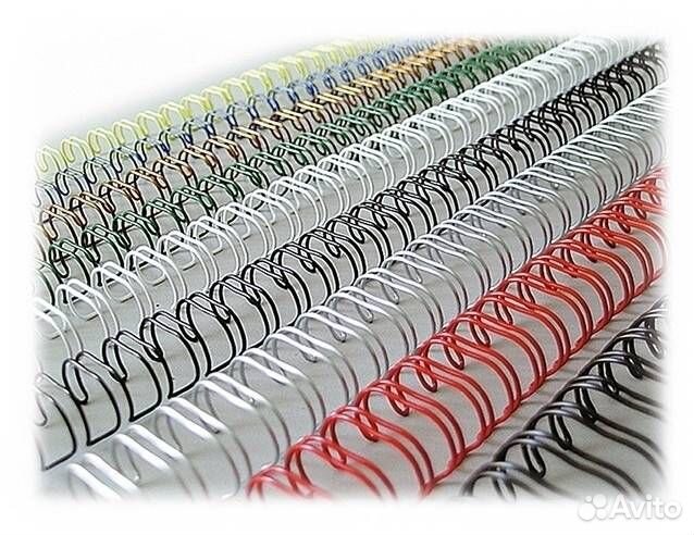 Металлические пружины 4,8 мм белые