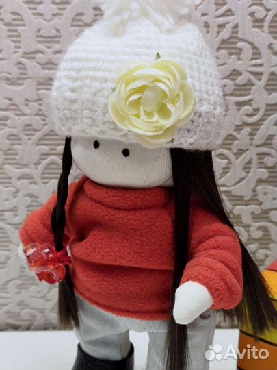 Интерьерная кукла тильда