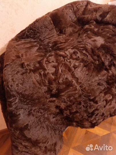 Полушубок из каракульчи. Германия. 50-52 размер