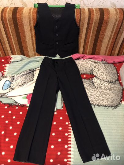 Школьная форма для мальчика 128 синяя