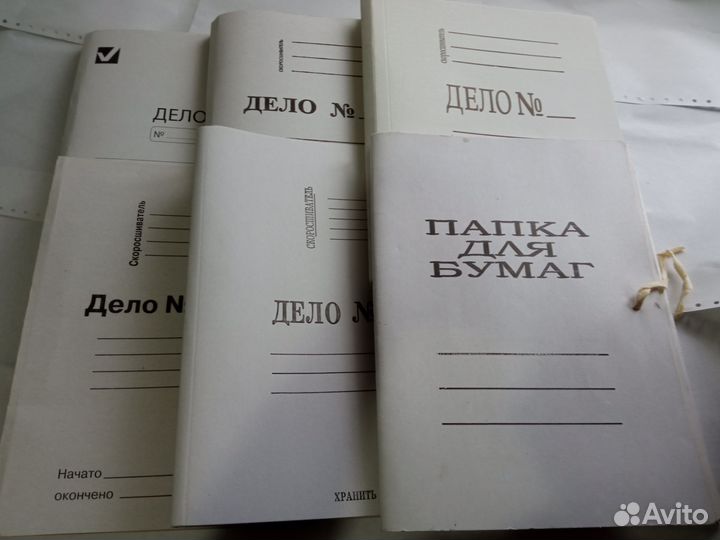 Папка скоросшиватель, папки с завязками