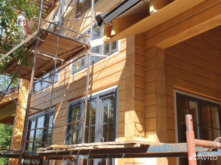 Домокомплект из клееного бруса, ель, 140 на 230