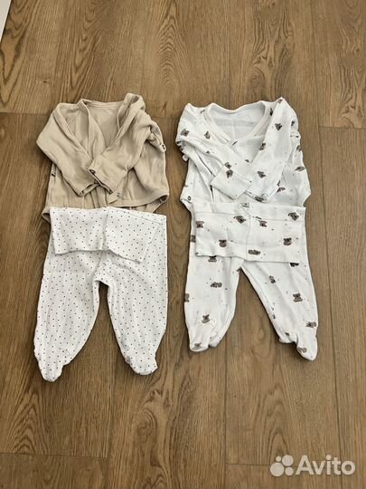 Боди и штанишки заяц меховой 56