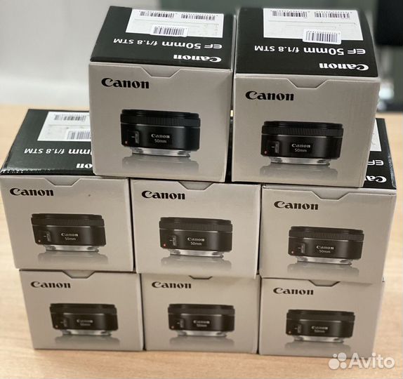 Canon EF 50 mm f/1.8 STM Новый