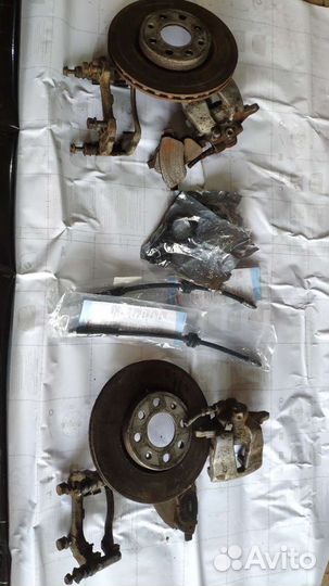 Комплект тормозов Opel Corsa D оригинал