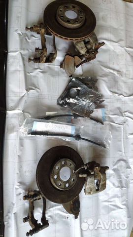 Комплект тормозов Opel Corsa D оригинал
