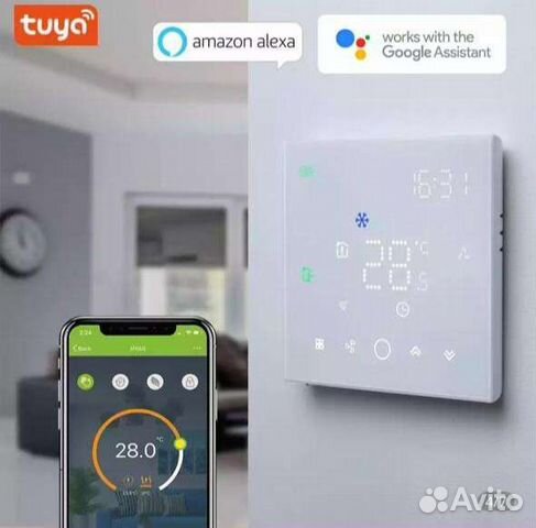 Панель управления фанкойлом 2х трубная