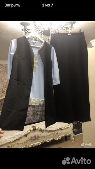 Кардиган кофта юбка