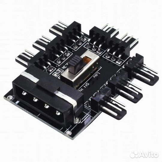 Разветвитель (реобас) вентиляторов 5 и 8 штук