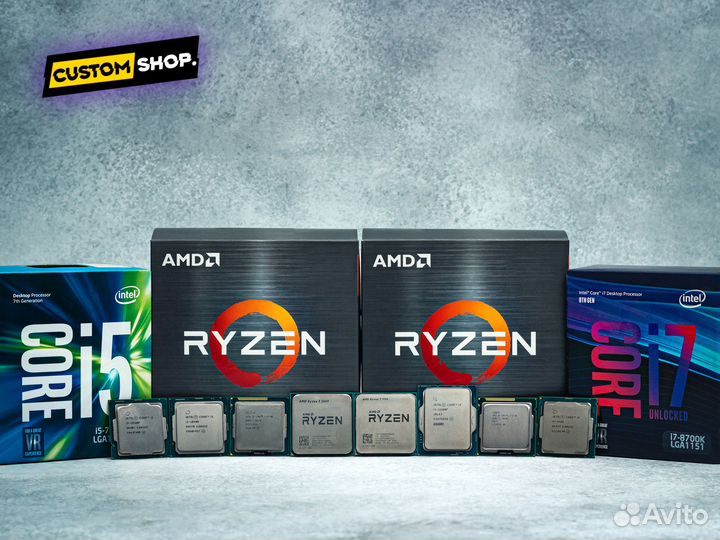 Процессоры Intel много Core i3 i5 i7 Гарантия