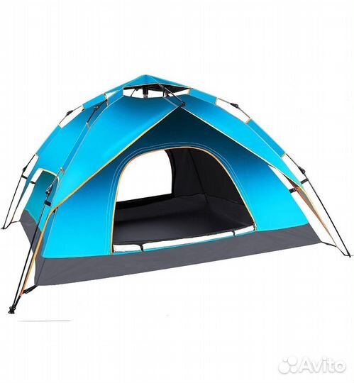 Палатка 4-х местная двухслойная, 2067
