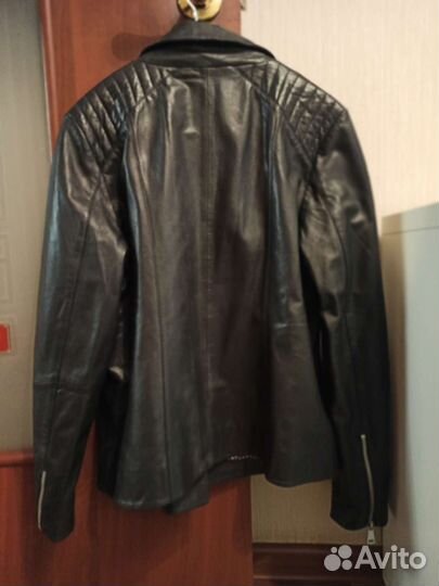 Куртка кожаная женская 48 размер