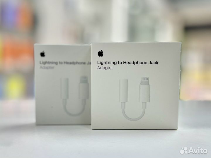 Переходник lightning 3.5 jack оригинал