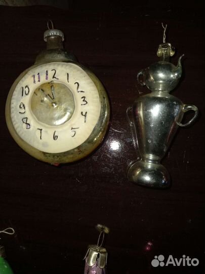 Елочные игрушки СССР