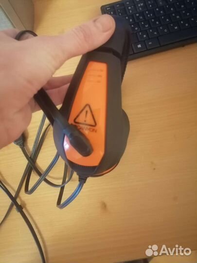 Игровые наушники с микрофоном