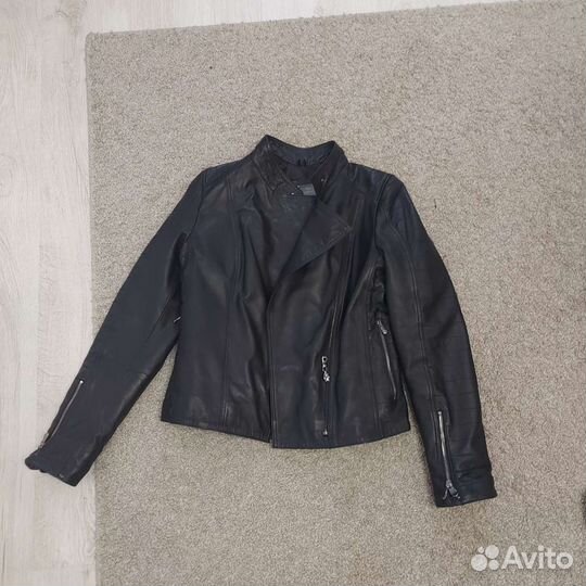Куртка кожаная