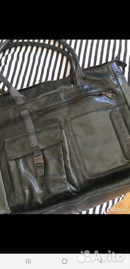 Сумка мужская кожаная
