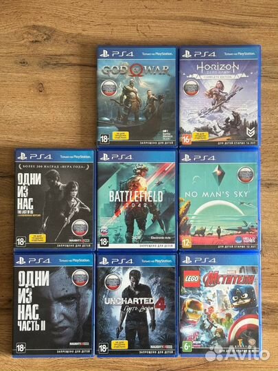Игры для приставок ps4