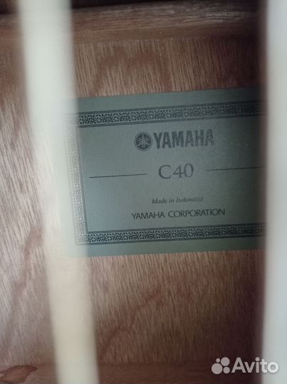 Гитара классическая Yamaha C 40 /Индонезия