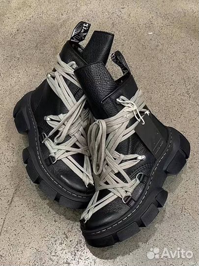 Ботинки Rick Owens x Dr Martens megalace boots