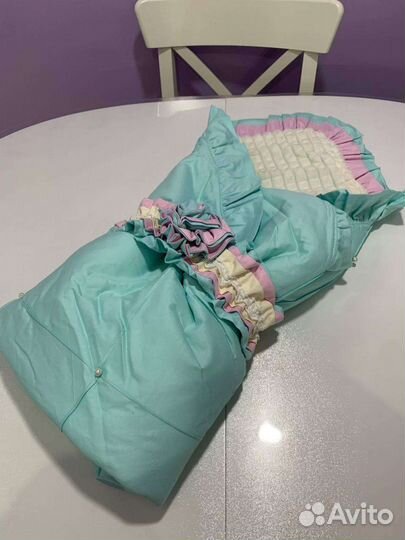 Конверт на выписку ручной работы