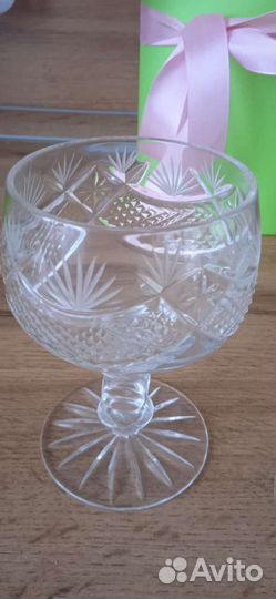 Фужеры бокалы графин хрусталь