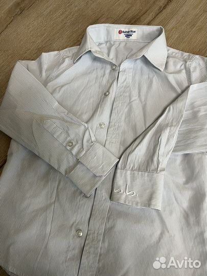 Button blue рубашка 122