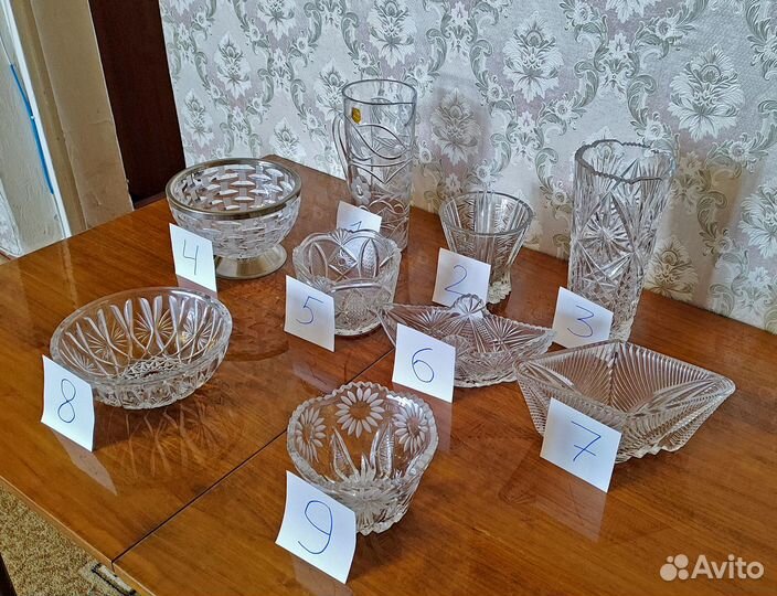 Хрусталь и стекло СССР