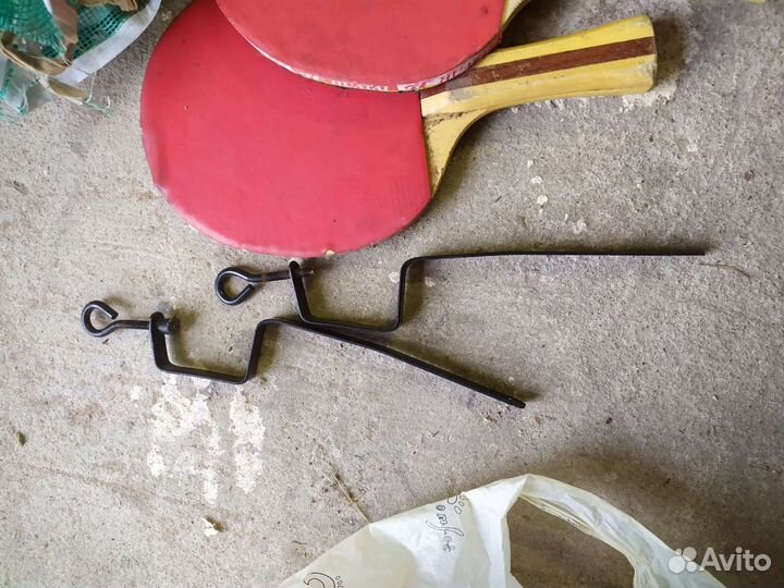 Ракетки и сетка для настольного тенниса