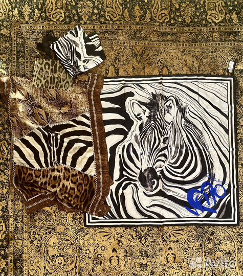 Платок оригинал Roberto Cavalli и шарф