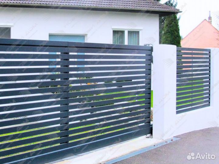 Забор Ранчо горизонтальный