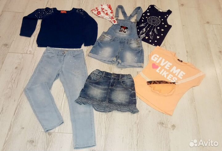 Детские вещи разных брендов, 128