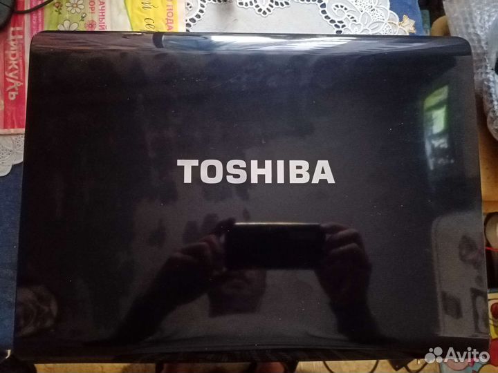Ноутбук toshiba, видеокарта