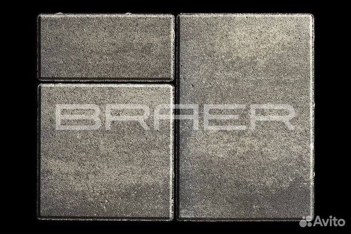 Тротуарная плитка Braer,ColorMix,Старый Город 40мм