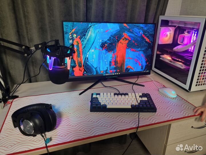 Игровой пк с монитором