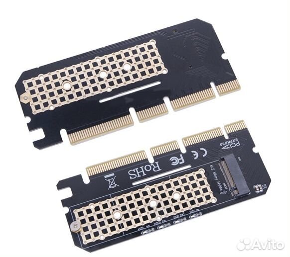 Адаптер M.2 SSD на PCIe для подключения nvme диск