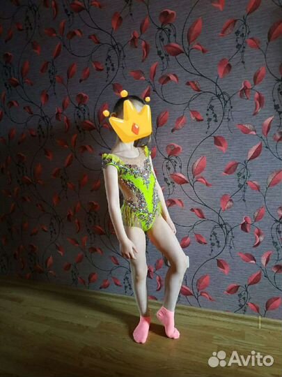 Купальник 118-130 для художественной гимнастики