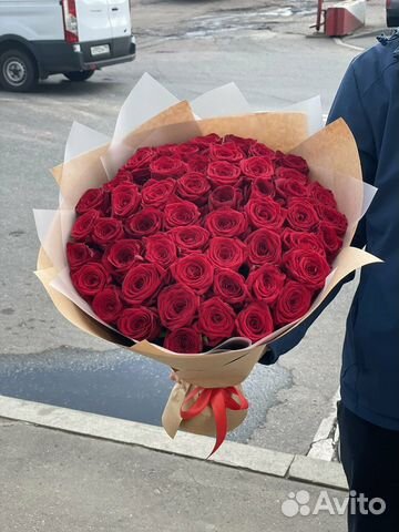 Розы 51 штука 50 см