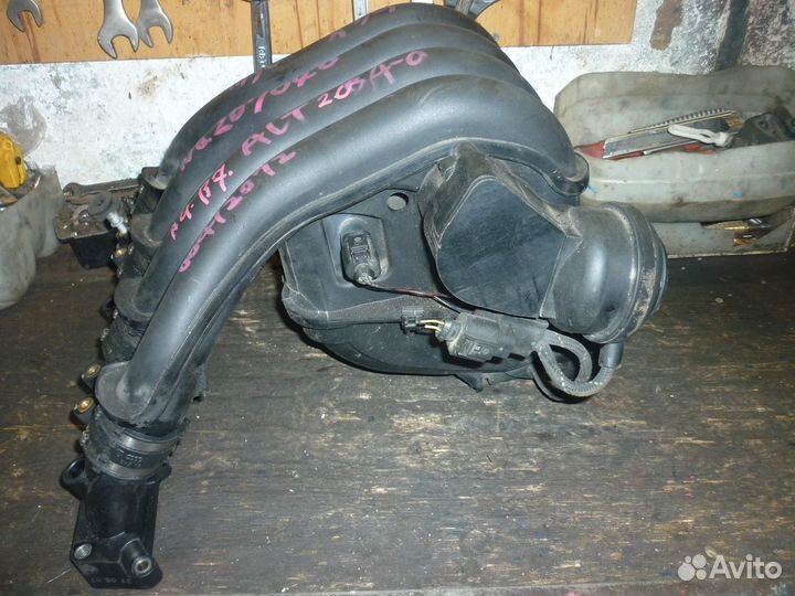 Впускной коллектор на ауди а4 б6 б7 2,0л