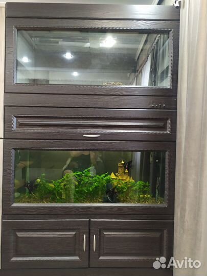 Аквариум с тумбой