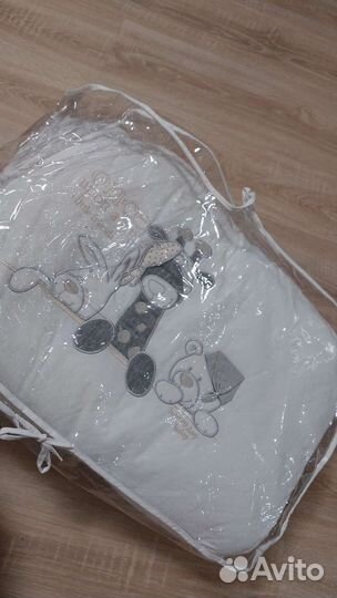 Постельное белье в кроватку +переноска