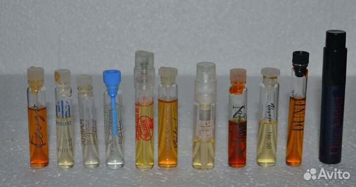 Лот №3 пробники духов винтаж 11 шт