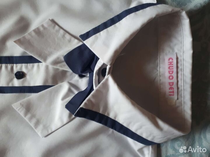 Блузка школьная для девочки рост 134