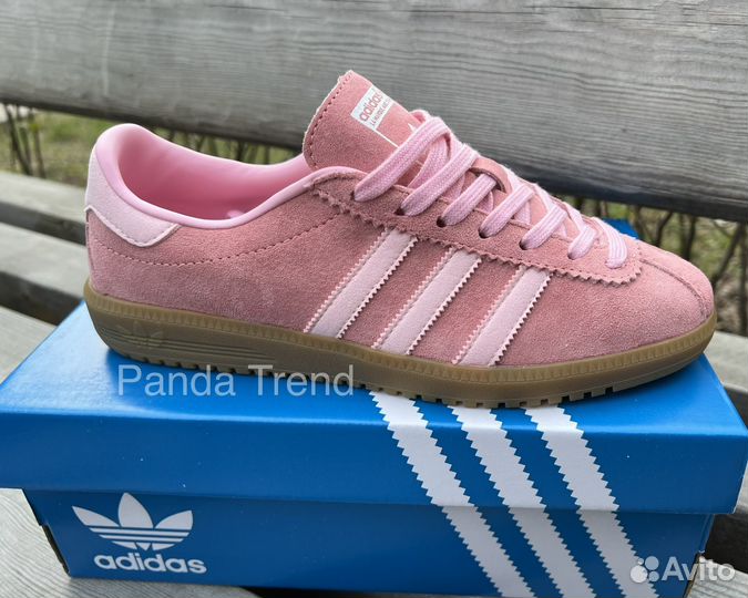 Кроссовки кеды Adidas Bermuda pink