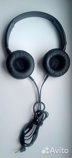 Наушники Sony с переходником jack 3,5 на 6,3