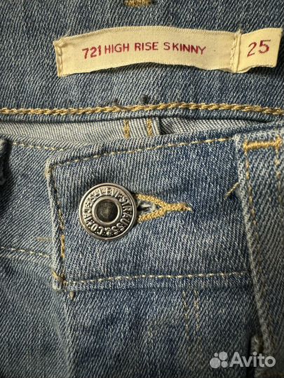 Джинсы женские levis 721