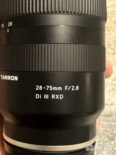 Tamron 28 75 2.8