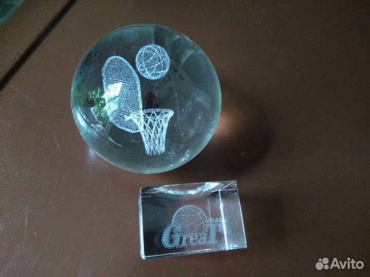 Сувенир стеклянный, с логотипом Урал Грейт