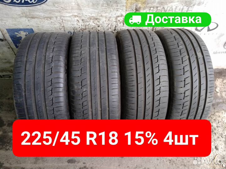 Continental PremiumContact 6 225/45 R18 и 245/40 R18 95Y
