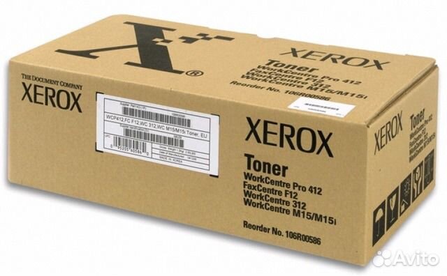 Продам Тонер-картридж Xerox 106R00586